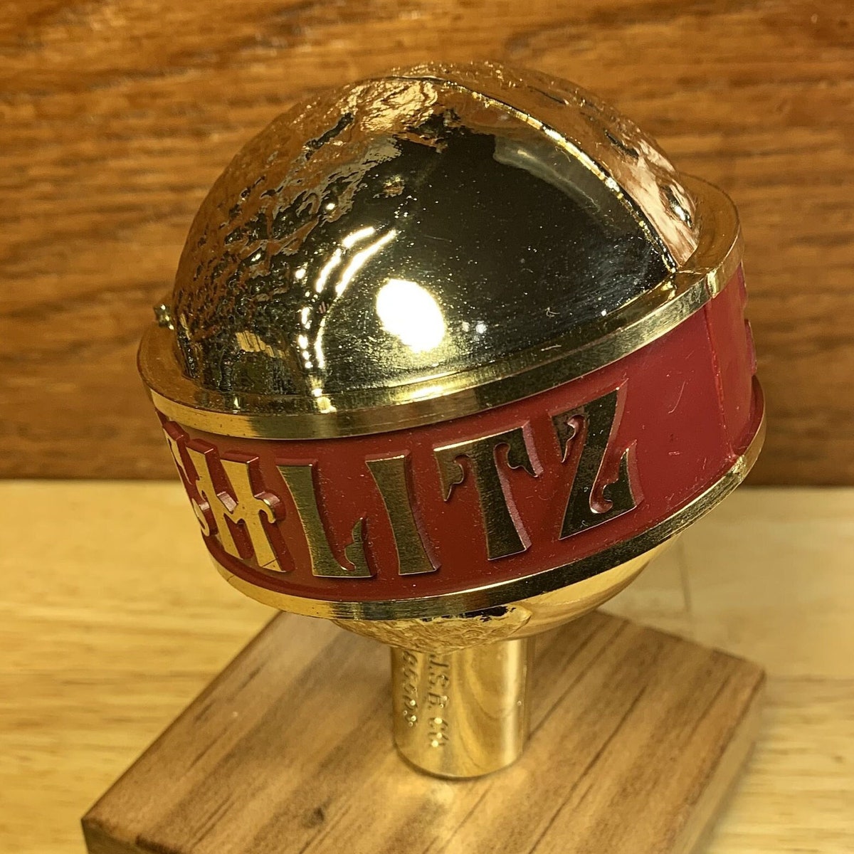 2163 Vintage SCHLITZ Globe Beer Tap Handle - Etsy