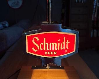 2312 - Vintage SCHMIDT Beer Register Topper!  Awesome Piece of Brewing History!  It's  ‘the Brew that Grew with the Great Northwest’.