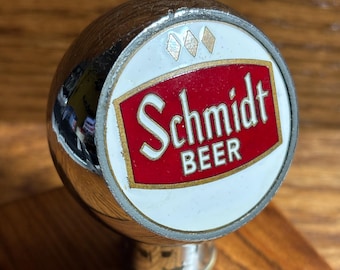 263 - Vintage Jacob Schmidt Beer Ball Tap Knob!  St. Paul, Minnesota.