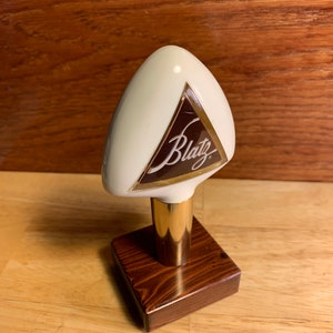 2147 - Vintage BLATZ  Beer Tap Handle -  A Classic in Good Condition!