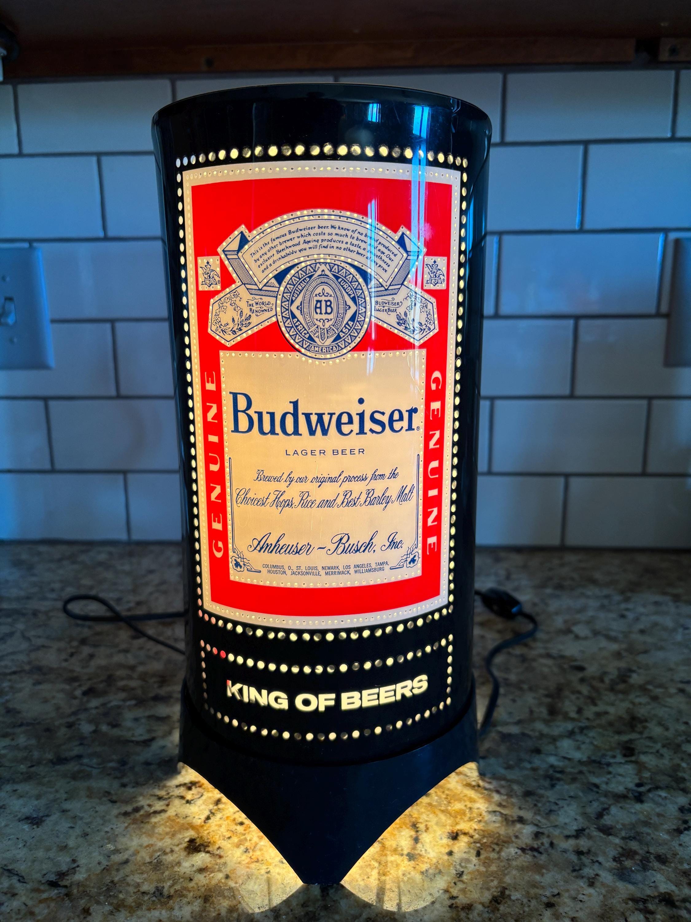 Budweiser Light Sign - Etsy