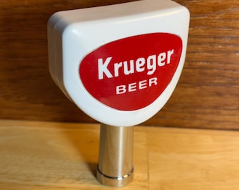 2346 - Rare Vintage KRUEGER Beer Tap Knob - Beautiful!