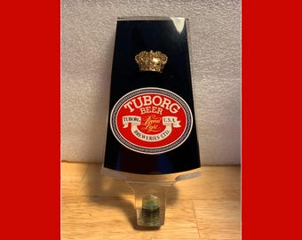 2212A - Vintage Original TUBORG Beer Tap Handle - Cool!