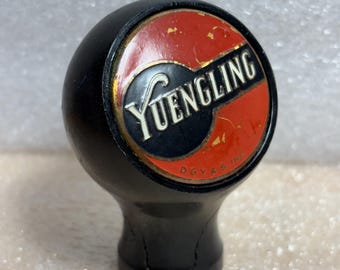 783 - Vintage YUENGLING Beer Ball Tap Knob - "America's Oldest Brewery" - Very hard to find!
