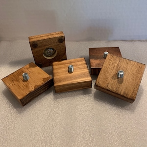 Hand Made Tap Handle Display Stand 2.5&quot; x 2.5&quot; Nominal w/ Bolt