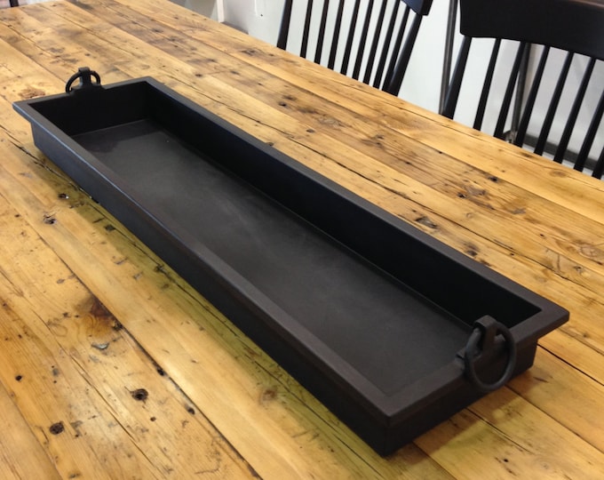 36 Long Large Metal Tray, Handmade, Home Decor, Contemporary, Designer