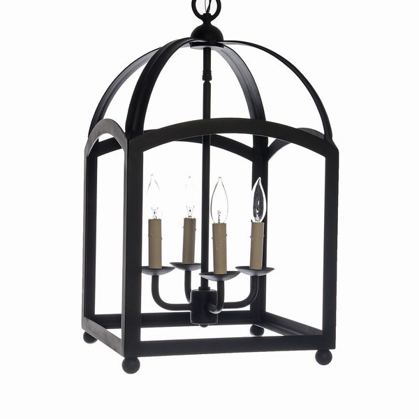 Arch Top Lantern Collection, Handcrafted, Wrought Iron, Artisan Lighting