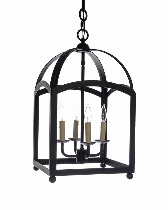 Arch Top Lantern Collection Wrought Iron Handcrafted Etsy