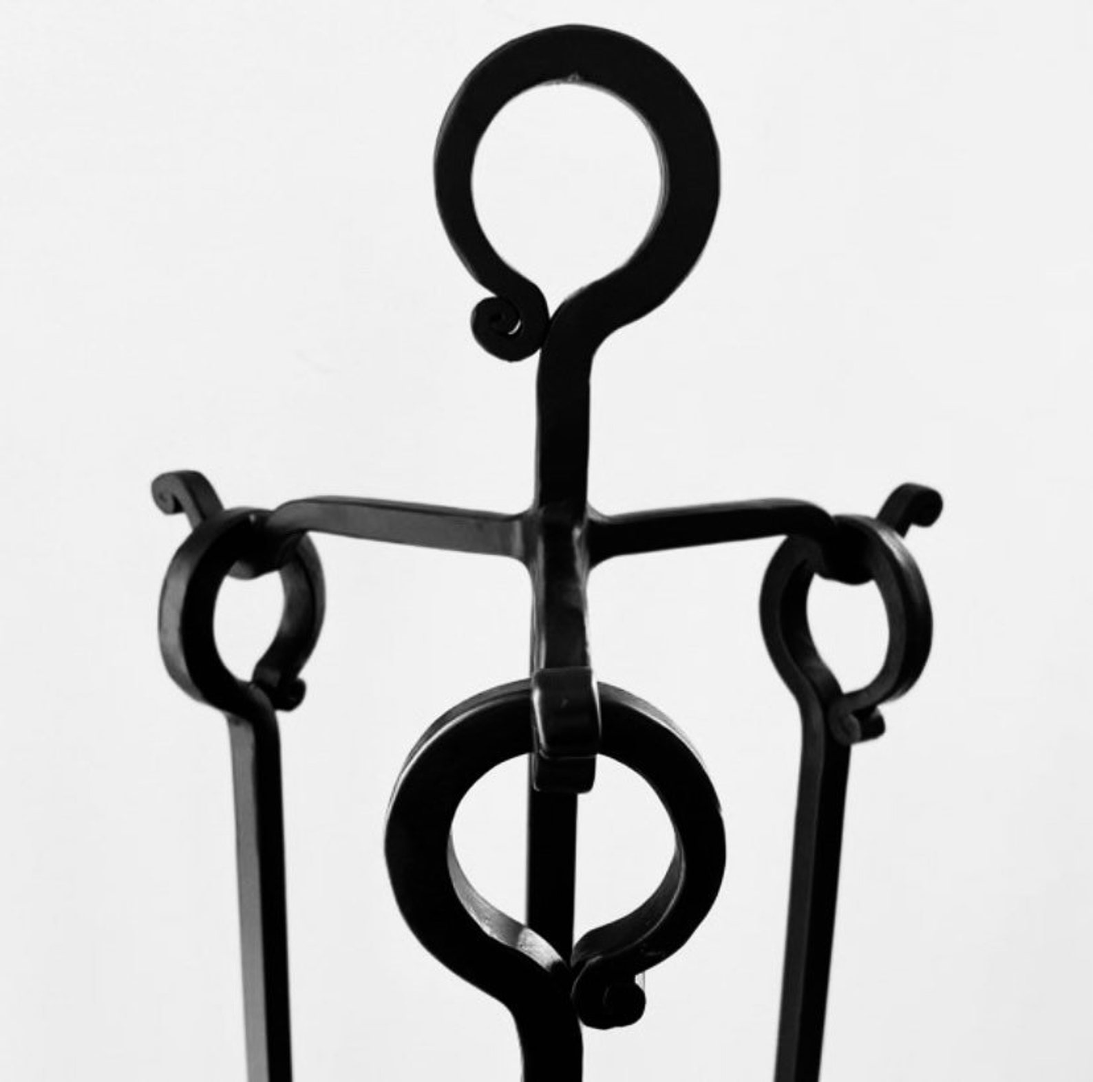 Minimalist Fireplace Tool Set W Stand Lifetime Guarantee Etsy