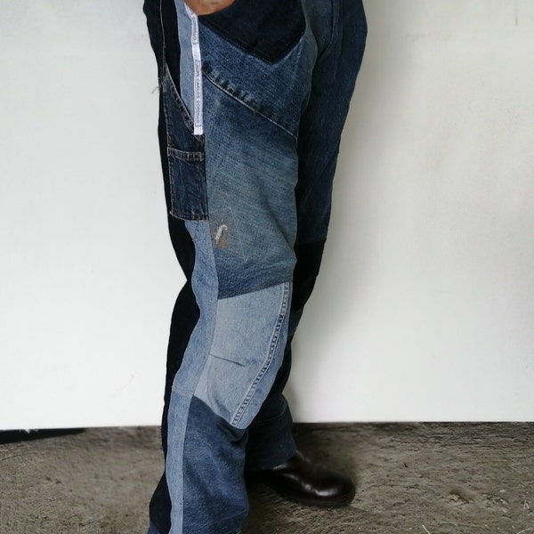 Upcycled Jeans - Etsy