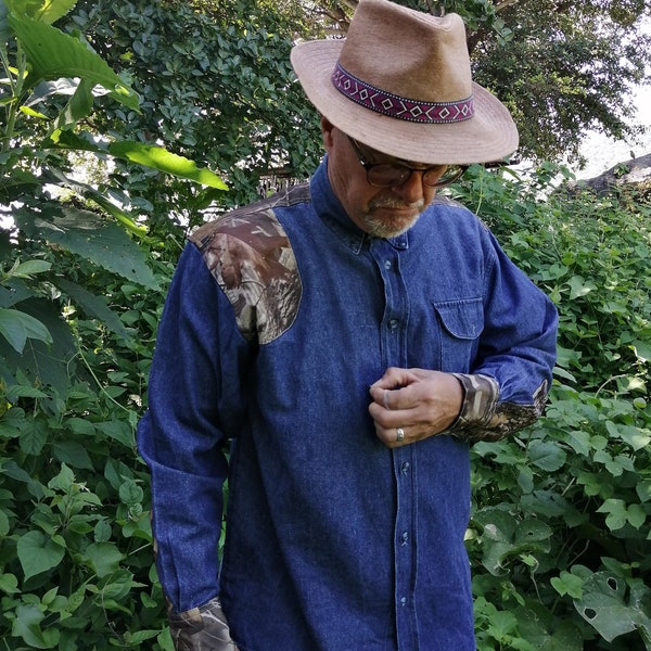 Upcycled Mens Shirt Etsy