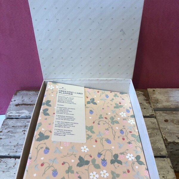 Hallmark Card Organizer Box Etsy