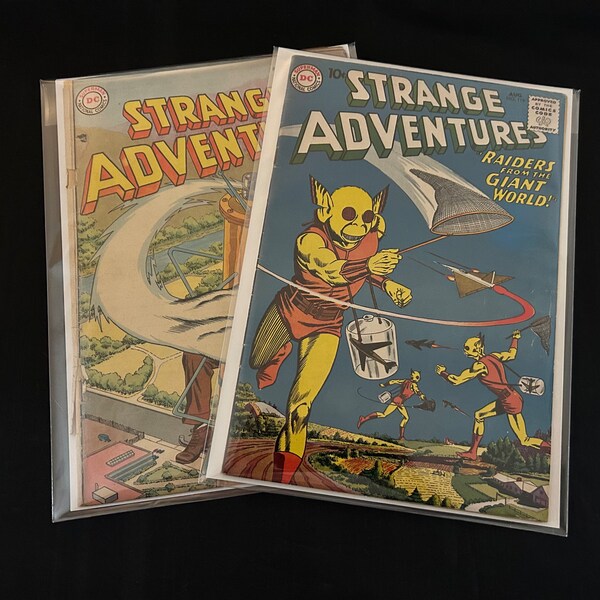 Strange Adventures Comic Books, 54 and 119, D.C. Comics