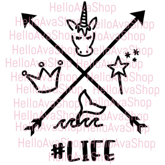Free Free 217 Unicorn Mermaid Princess Svg SVG PNG EPS DXF File