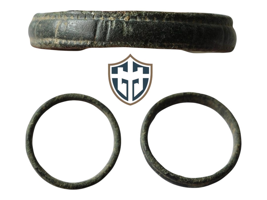 Copper Alloy Medieval Finger Ring Circa 14th-15th Century AD, Metal ...