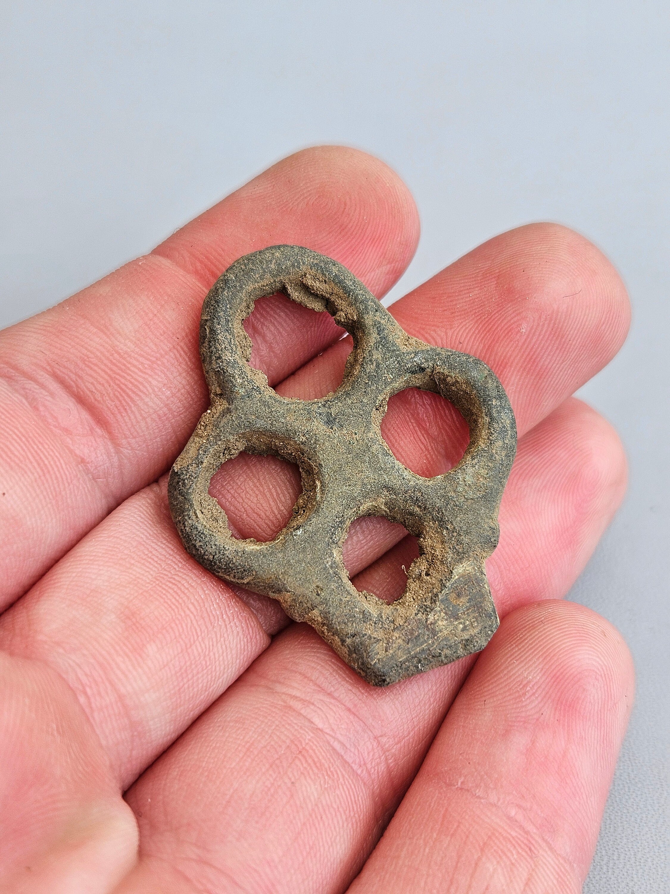 Bronze Roman Openwork Key Handle Circa 2nd-4th Century AD Metal ...