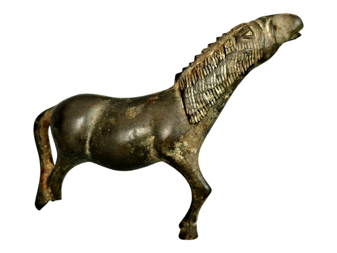 Scarce Bronze Spanish Horse Vessel Mount Circa 16th Century Etsy