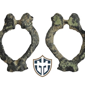 Copper alloy Medieval zoomorphic bird Annular brooch circa 14th century AD, metal detecting find, history gift, Vintage