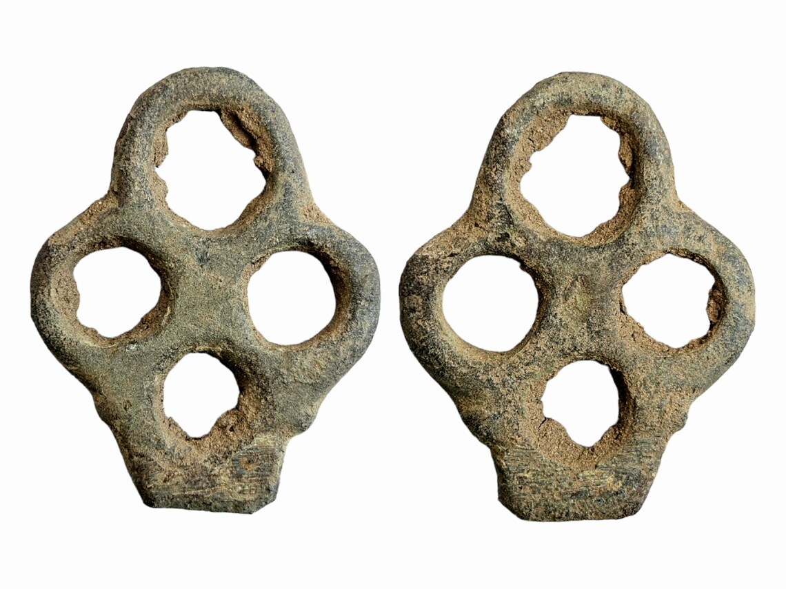 Bronze Roman Openwork Key Handle Circa 2nd-4th Century AD Metal ...