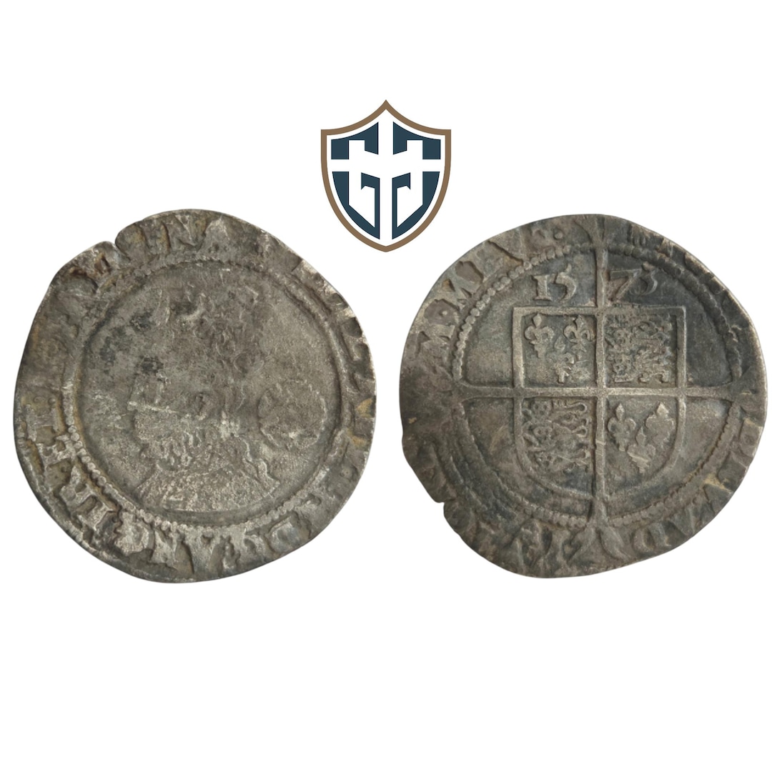 Queen Elizabeth I Tudor Silver Hammered Sixpence Coin Circa 1573 AD - Etsy