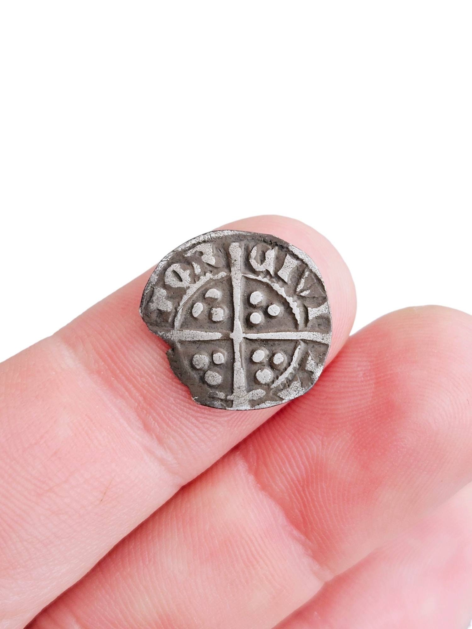 イギリス銀貨1279年〜1307年エドワード１世　1ペニーハンマーコイン il_1080xN.5501108279_4x7i.jpg