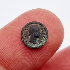 Copper Victorian Prince Alfred miniature royal family token circa 19th century AD, metal detecting find, history gift