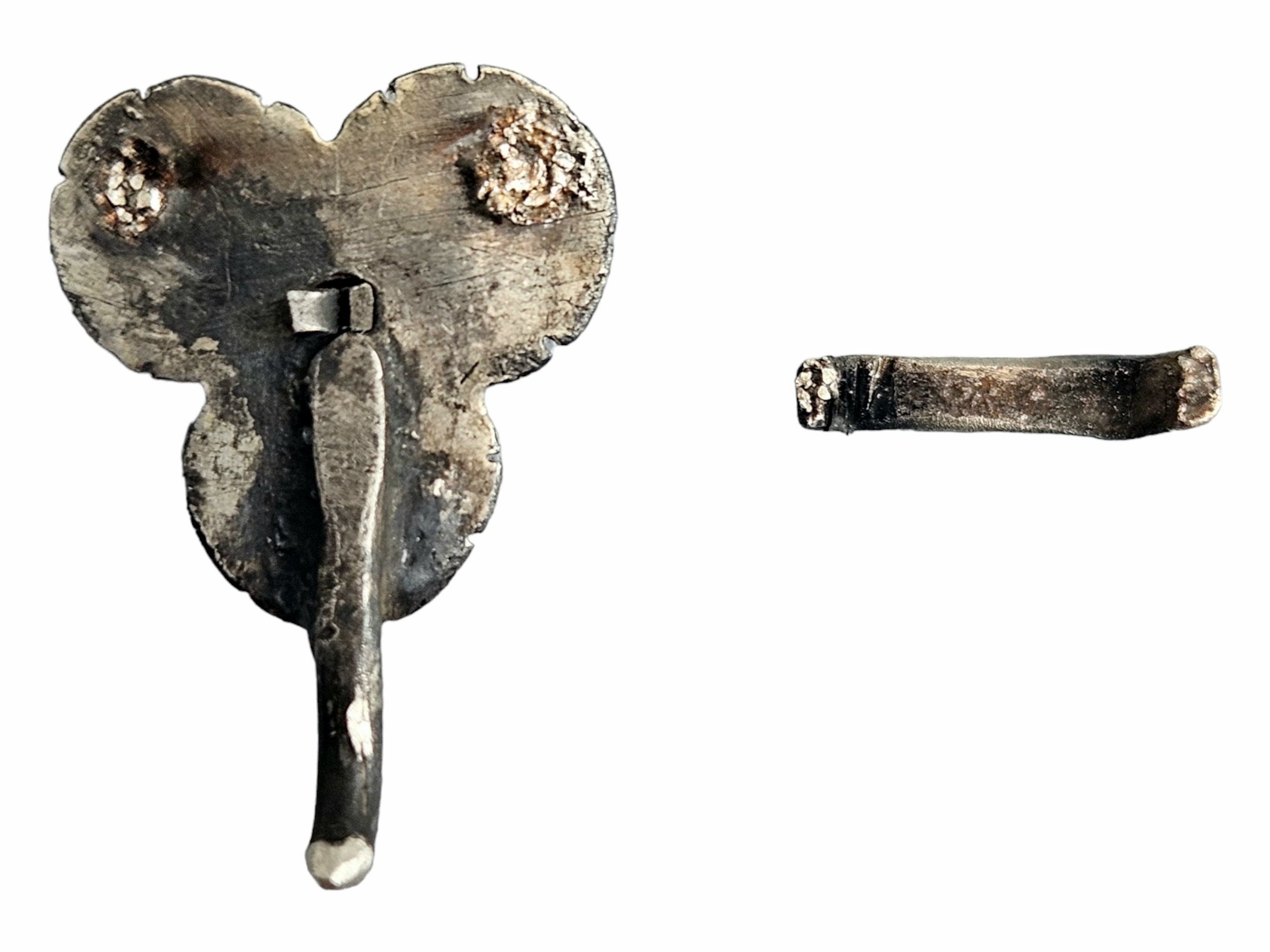Silver-gilt Tudor Dress Fastener Circa 16th Century AD