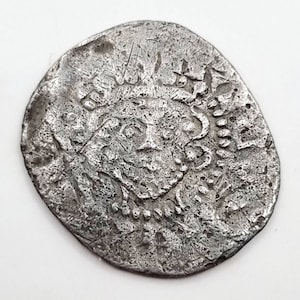 イギリス銀貨1279年〜1307年エドワード１世　1ペニーハンマーコイン イギリス銀貨1279年〜1307年エドワード1世 1ペニーハンマー