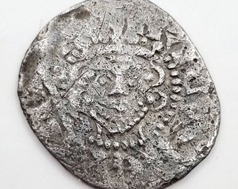 ジェームズ1世のアイルランドの銀製ハンマー打ち6ペンス硬貨、紀元1603