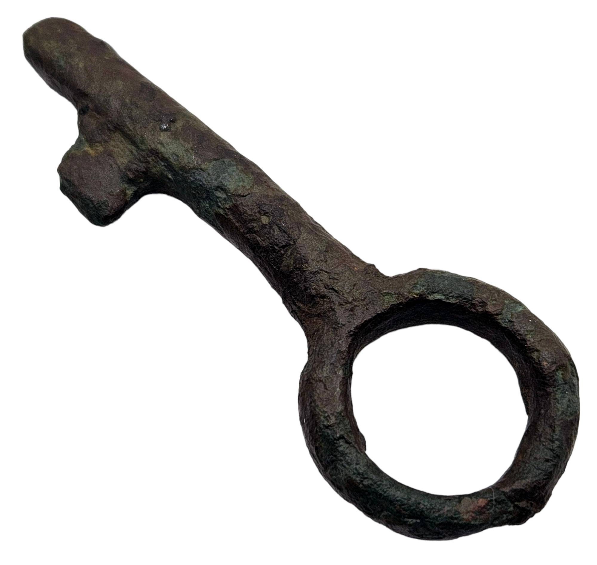 Large Medieval Bronze Rotary Key Circa 13th-15th Century AD, Metal ...