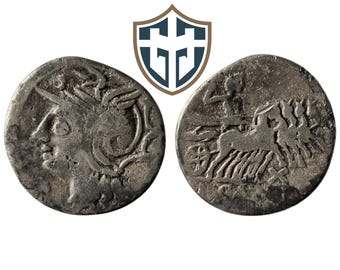 アントニヌス・ピウスのローマ時代の銀製デナリウス貨、紀元138-161