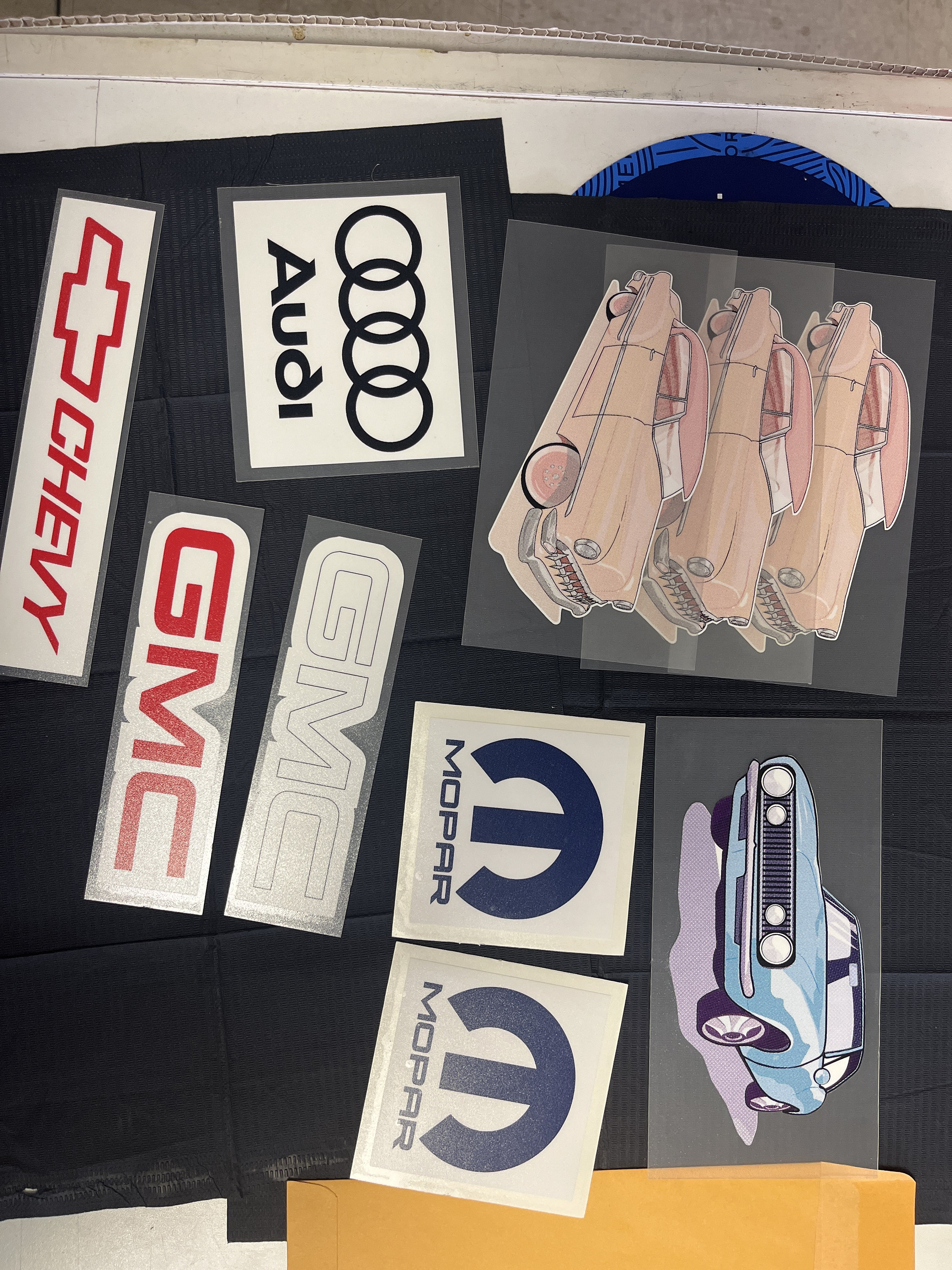 10 Assorted Car Decals - Etsy