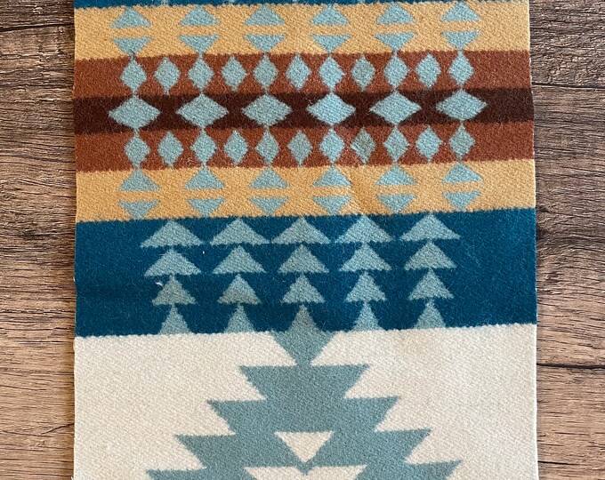 PNW Southwestern Native Wool REMNANT Blanket Wt Fabric Tribal ...