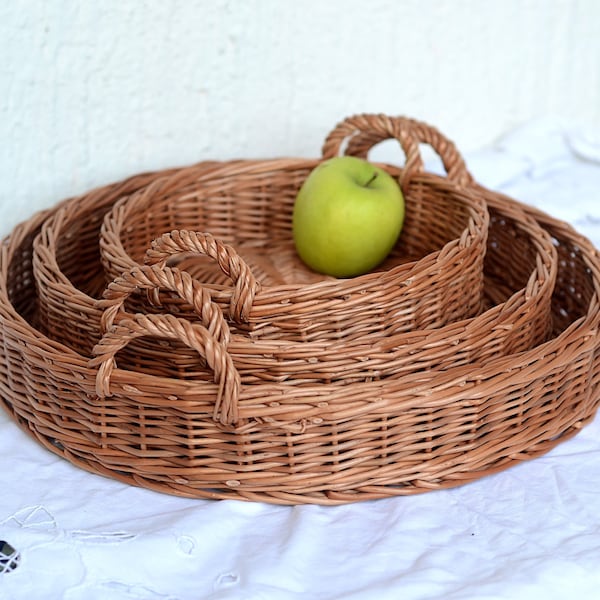 Basket Tray Etsy