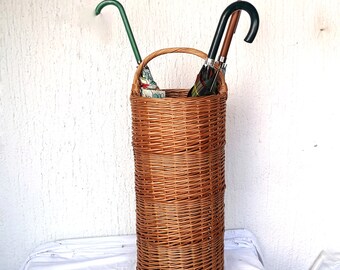 umbrella stand holder build in umbrella made to order wicker umbrella holder rustic stand narrow tall basket hallway decor home eco friendly stand etsy umbrella stand holder build in umbrella made to order wicker umbrella holder rustic stand narrow tall basket hallway decor home eco friendly stand etsy