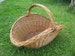 Large Wicker Basket, Large Gathering Basket, Firewood Basket, Big Display Basket, Willow Basket Log Basket Farmhouse Decor Basket Photo Prop 