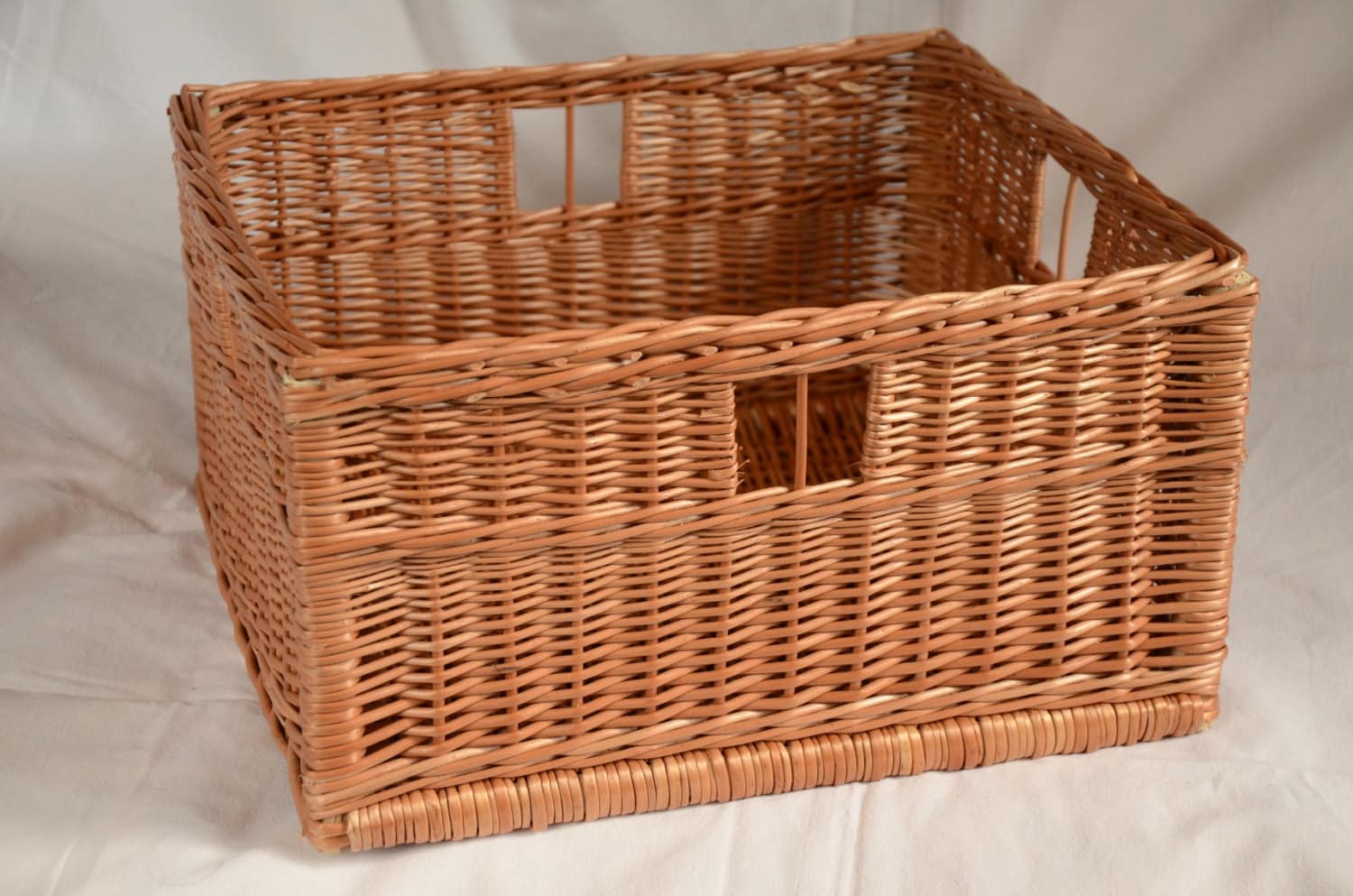 High Quality Willow Storage Basket Large Wicker Storage Etsy