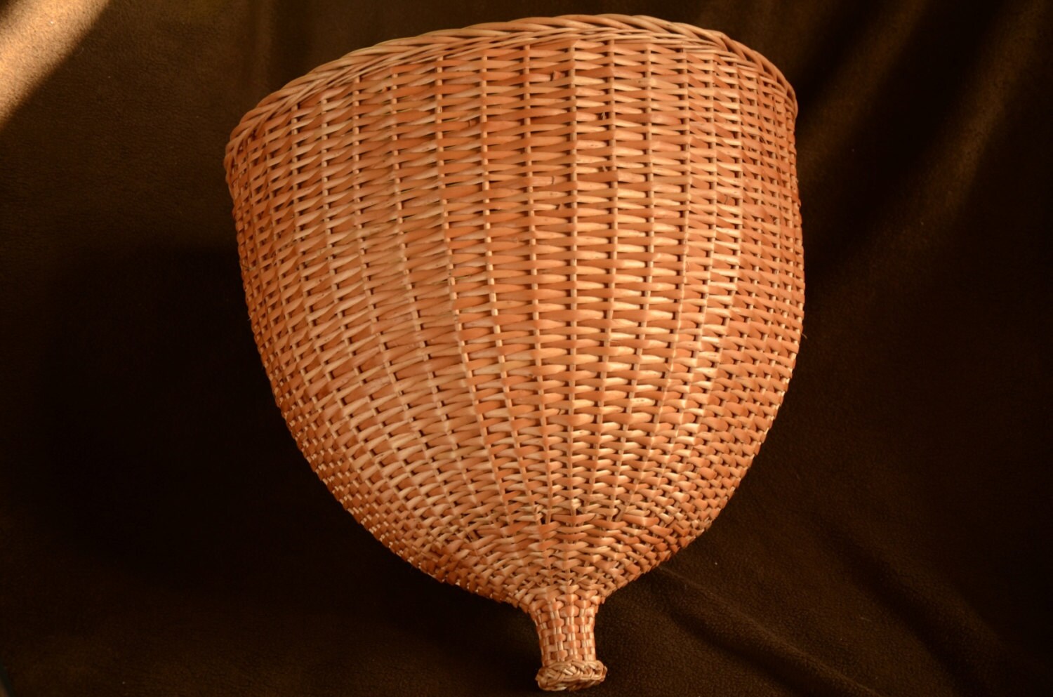 Made to Order Wicker Chandelier Wicker Lighting Handwoven Etsy