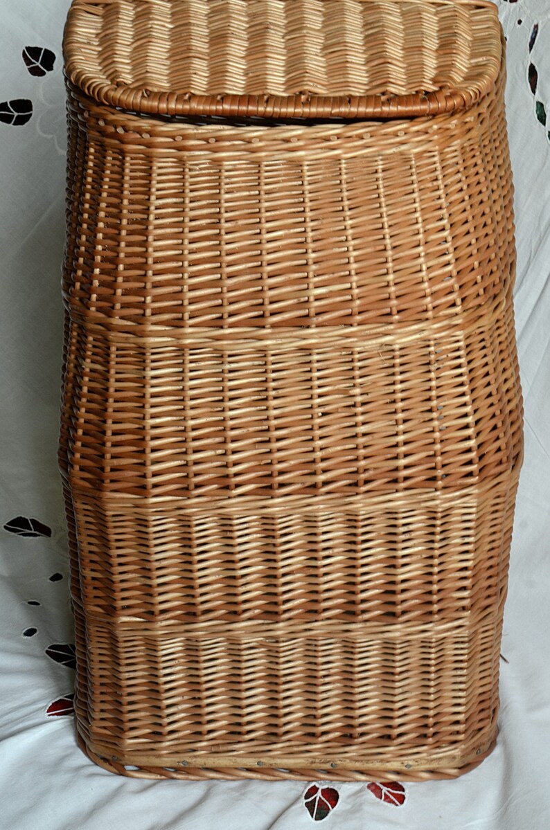 Wicker Basket for a Shopping Trolley BASKET ONLY Wicker Etsy