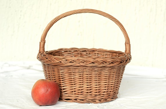 Kids Wicker Basket, Small Basket, Small Willow Basket, Mini Basket