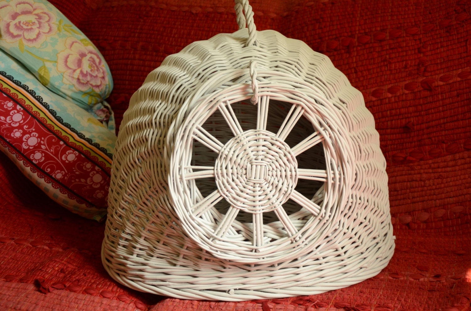 Wicker Cat Bed Cat Cave Wicker Cat Basket Wicker Cat House Etsy Australia