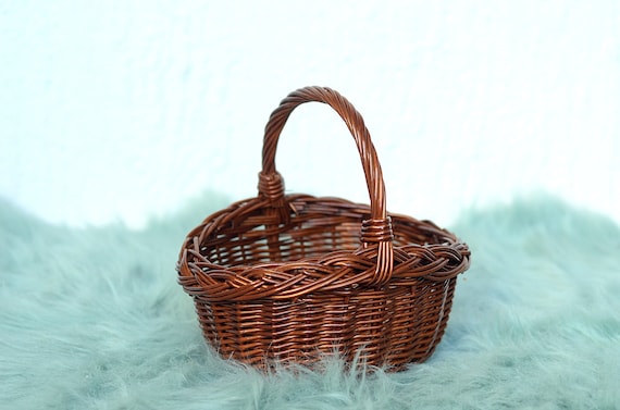 woven flower girl basket