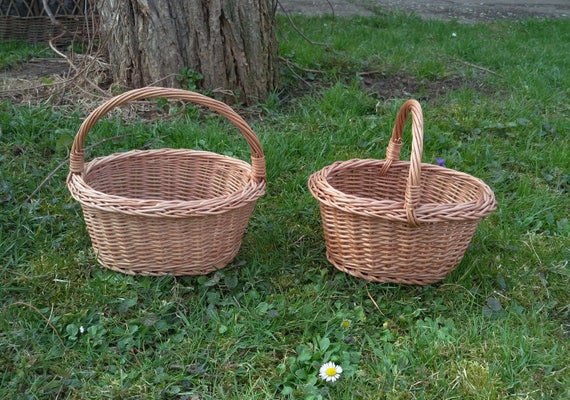 Kids Wicker Basket, Small Basket, Small Willow Basket, Mini Basket