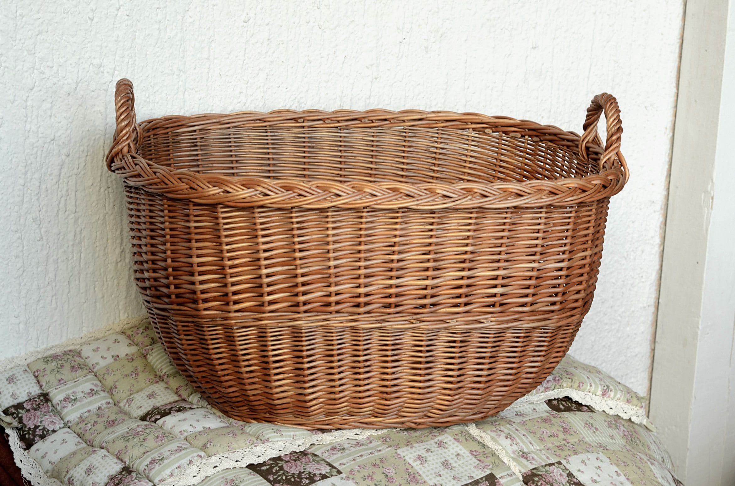1 X Create Your Own Willow Wicker Gift Hamper Basket Kit