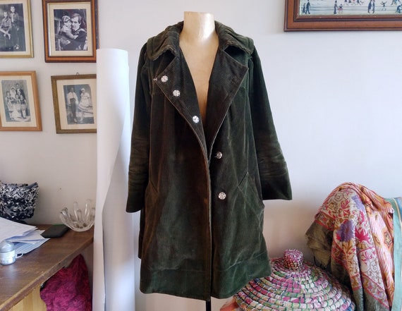 Vintage 90s Marc Jacobs Corduroy Coat 