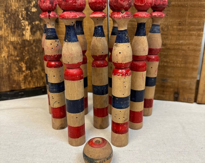 Skittles Bowling Pins and Ball Carnival Game 1052 Etsy