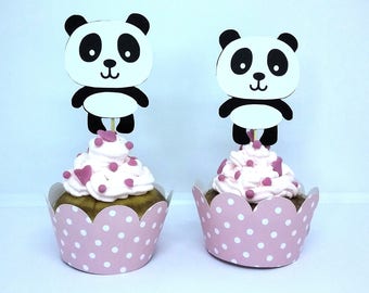 Panda Cake Topper Etsy Panda Cake Topper Etsy