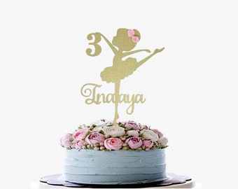 Ballerina Cake Topper Etsy