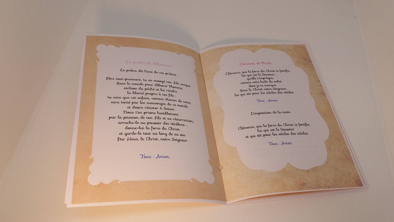 Livre de messe thème vintage shabby chic pour baptême - Etsy France