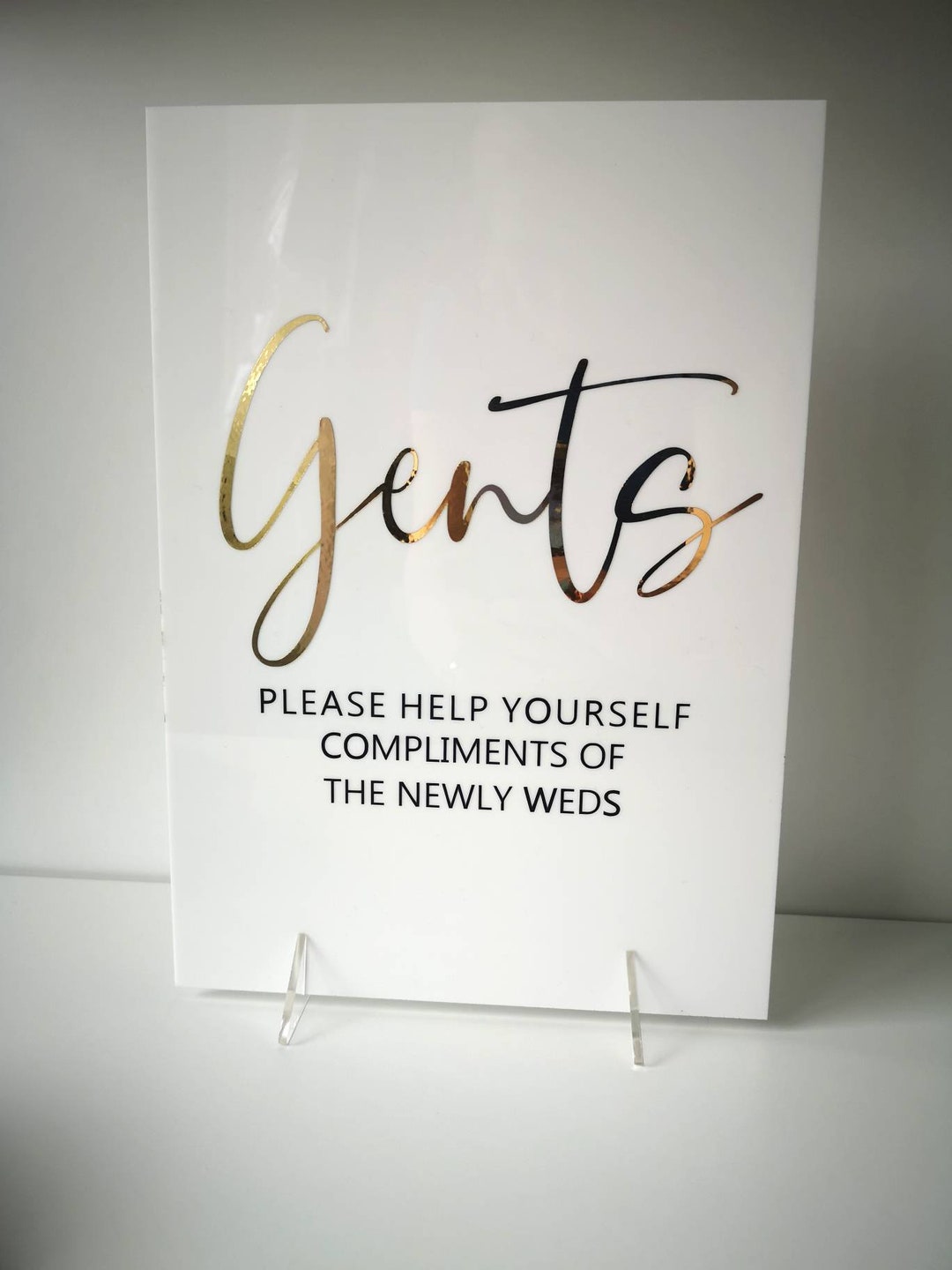 Toileties Sign Gents Bathroom Wedding Sign Restroom Toiletries Wedding Signage ...